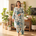 Floral Print Lawn 3PC Unstitched Suit – Swiss Lawn