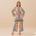 2 Piece Unstitched Suit - Floral Paisley Print – Careeb